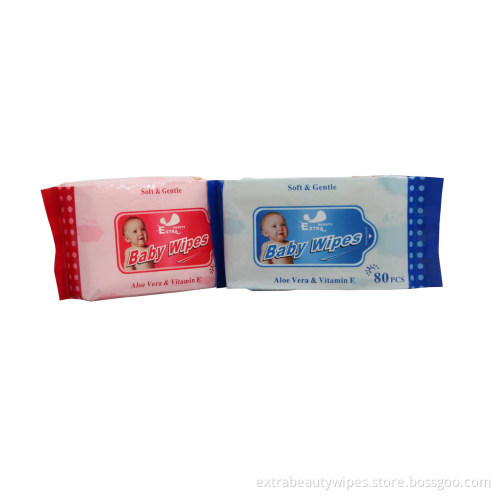 Tisu Bayi Bebas Alkohol Tisu Basah Biodegradable